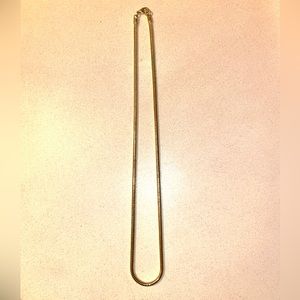 Pandora Style Gold Tone Necklace